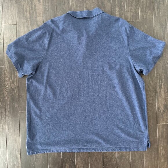 XXL George Men's Blue Polo Shirt - Picture 3 of 8